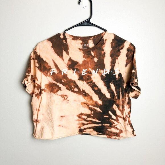 FRIENDS Tops - Friends Tie Dye Cropped T shirt